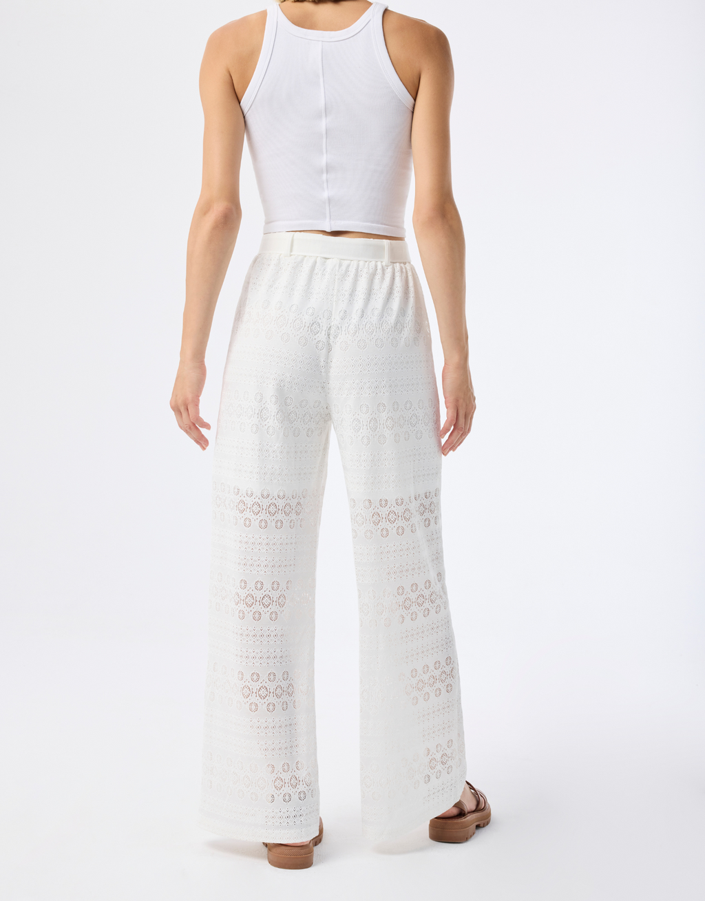Pantalon en dentelle