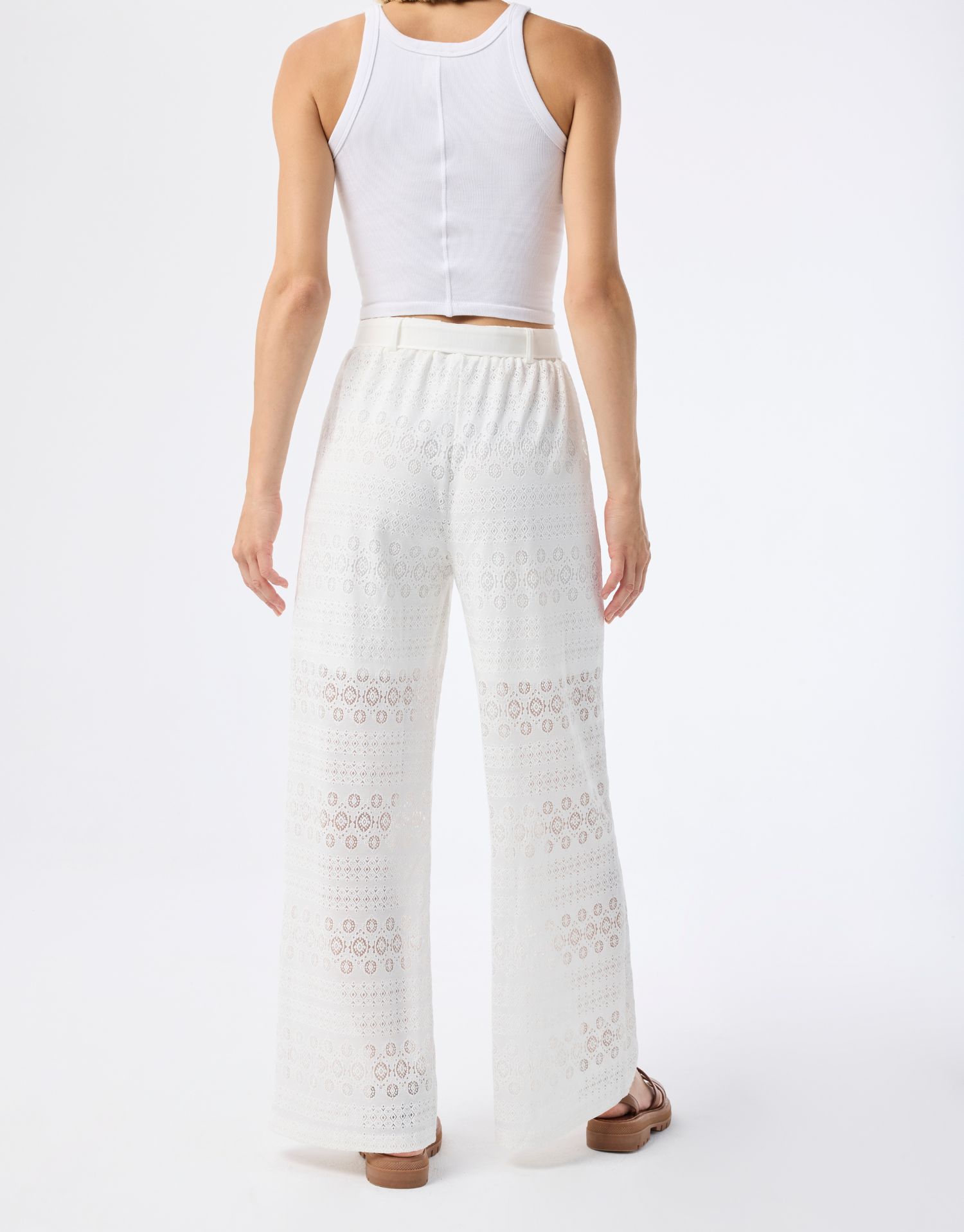 Pantalon en dentelle